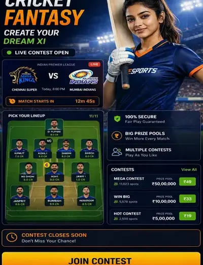 Delhi Day (delhi day satta king) fantasy cricket & matchday visual 3